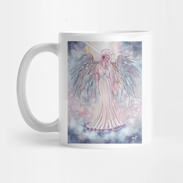 Light above heavenly angel by Renee Lavoie by ReneeLLavoie